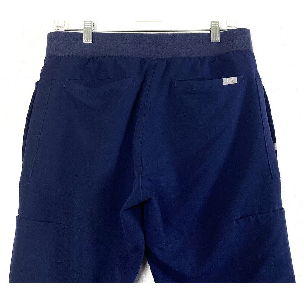 FIGS Scrubs Pants Blue Technical Collection Women's Medium Tall Stretch Comfort - Picture 8 of 13